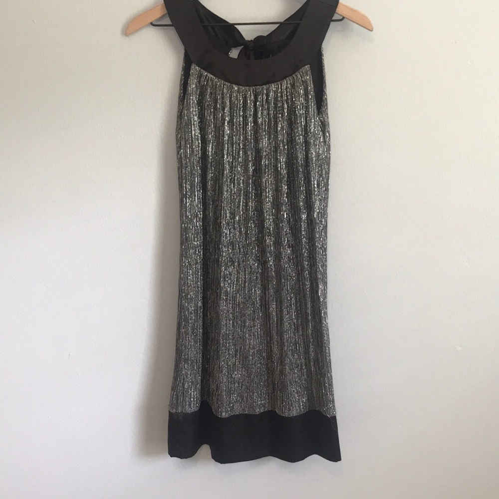 ✨semi formal black/silver dress